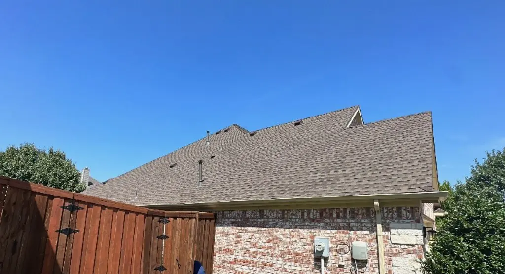 Completed roof replacement project in Sangaree